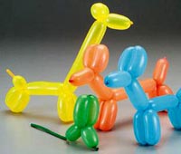 Как сделать собачку из воздушного шарика?